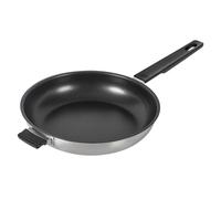 Kuhn Rikon Smart & Compact Stainless Steel Non-Stick Induction Frying Pan, 28cm in Silver Kuhn Rikon Silver