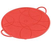 Kuhn Rikon Splatter Guard, Silicone, Red, 30 cm
