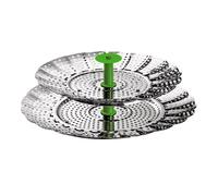 Kuhn Rikon 2025 Stackable Steamer 2 in 1 14-22cm, Stainless Steel, Silver