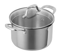 Kuhn Rikon Stainless Steel Casserole Pot 3.7L/20cm, Uncoated Pan