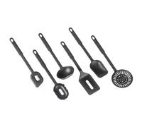 KUHN RIKON Swiss Kitchen Utensils Set of 6 Black