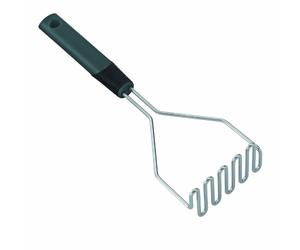 Kuhn Rikon Two-Tone Potato Masher, Black