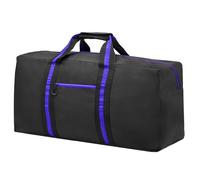 KUI WAN Duffle Bags for Travel Lightweight Travel Bag for Storage, Foldable Waterproof Duffel Bag for Overnight Camping Men Women, Blue, 100L- 31.1 inches, Lightweight Duffle Bag