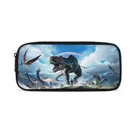Kuiaobaty 3D Dinosaur Printed Pencil Case Pencil Pouch for Teens Boys Office Pen Bag School Suppliy Big Capacity