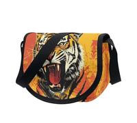 Kuiaobaty Roar Tiger Print Women's Saddle Bag - Crossbody, Tote, Messenger, Hobo, Sling Shoulder Bag