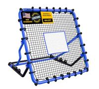 KuiBonu Baseball Rebounder Net - 4x4.5 FT Baseball & Softball Pitch Back Rebounder with 4 Adjustable Angles, Sturdy Steel Frame, Anti-Tear HDPE NET, Perfect for Pitching Fielding Catching Practice