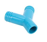 KUIDAMOS 1 1/8 Inch Barbed Y Fitting Secure Connection for Bilge Pump RV Plumbing - ABS Material
