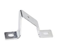 KUIDAMOS 10PCS Stainless Steel Rail Mounting U Bracket, Durable and Flexible U Shaped Connector for Electric Meter Box, Size 8.3x2x4.7cm (M5 Hole)