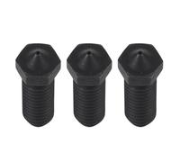 KUIDAMOS 3D Printer Nozzle High Hardened Steel Replacement for 3/3 Combo/S1/S1 Combo for DIY Enthusiasts 10 Pcs (0.4mm)