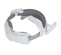 KUIDAMOS Adjustable VR Head Strap Lightweight Durable Headset Accessory for Gamers Greyish White 1 Unit