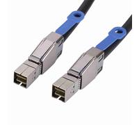 KUIDAMOS AIQ-YP19038 MINISAS 4X High Speed Cable for Data Centers and Cloud Computing Silver Plated Copper 1m