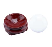 KUIDAMOS Asian Transparent Decorative Crystal Sphere for Divinations Feng Shui Ornaments 40mm Stand Base Friendship