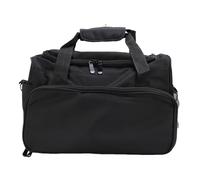 KUIDAMOS Barber Hairdressing Bag Robust Material Easy to Clean Multifunctional Storage for Scissors Combs Barber Styling Bag for Outdoor Use or Business Trips for Hairstylists Micro Fabric Black