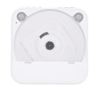 KUIDAMOS Bluetooth Portable CD Player with Remote Control for Home Multi-Disc Playback Stylish Design 2000mAh Battery (White)