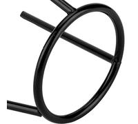 KUIDAMOS Bunsen Burner Stand High Quality Steel Tripod for Heating with Alcohol Lamp, Lab Iron Foot Length 5.31" for Physics Chemistry Teaching