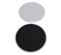 KUIDAMOS Core Sliders for Working Out Compact Gliding Discs Abs Gym Equipment for Home Exercise Abs/Foam Material 2pcs for Full Body Workout Fitness (Gray)