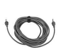 KUIDAMOS DC to DC Power Cable Stylish Grey 18AWG Fast Charging Cord for Satellite Devices, Water Resistant Design, Plug and Play, 1 Unit (3.5m)