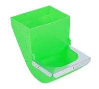 KUIDAMOS Feeding Bowl Set 2Pcs Durable ABS Trough Feeder for Rabbits 20cm Easy Clean and Install