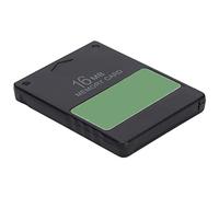 KUIDAMOS FMCB Memory Card Portable Black ABS Memory Card for Slim SPCH-7/9xxxx Series Game Console, Game Data Console for Gamers (16MB)