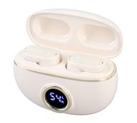 KUIDAMOS Language Translator Earbuds Crystal Clear Sound for Calls and Music, Ideal for Tourists and Language Learners, Dual Ear Design (Skin Color)