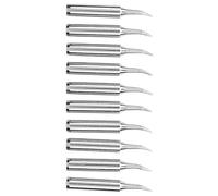 KUIDAMOS Lead-Free Brass Solder Iron Tip with Fast Heating for Large Welding Area 900M-T-Bent I for Welding Machines 10Pcs