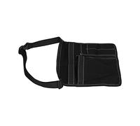 KUIDAMOS Lightweight Tool Waist Bag Durable Multi-Pocket Pouch for Gardening and Outdoor Tasks (Black)