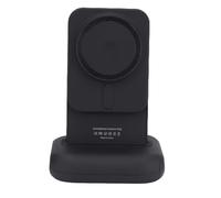KUIDAMOS Magnetic Phone Camera Grip with Bluetooth Shutter Remote Expandable Handle for Versatile Photography, Ergonomic Design for Video Chatting, ABS Material (Black)
