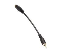 KUIDAMOS Mini DIN 4 Pin to Cable Adapter for S Video Connection for DVD Player and HDTV PVC Material 1 Piece