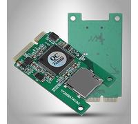 KUIDAMOS Mini PCI-E MSATA SSD Adapter Compact Functional Design for Universal Storage Solutions Green Lightweight 5g