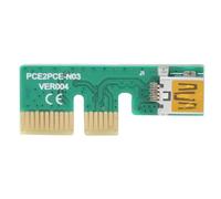 KUIDAMOS Mining Extender PCI-E Express Riser Card USB Cable for Cryptocurrency Mining Excellent Performance 90 Degree