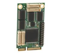 KUIDAMOS Parallel Port PCIE Controller Card, Versatile Mini PCIE for CH384L, 4 Serial & 1 Parallel Port, Ideal for Industrial Use, 1 Unit