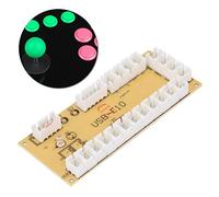 KUIDAMOS PCE High Precision Game Joystick Circuit Board Controller Assembly with Plug and Play Function, ABS Green USB Interface for 98/ME/XP/Vista/7/8, Suitable for PC Laptop, 1 X F10 Chip Version