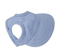 KUIDAMOS Pet Baseball Cap Breathable Adjustable Stripe Hat for Outdoor Activities Canvas Material, Pet Sunbonnet Cool Summer Sport Hat for Dogs Cats (L)
