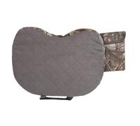 KUIDAMOS Portable USB Heated Stadium Seat Pad Comfortable Camo Pattern Chair Cushion for Hiking 380g 40 X 27 X 7cm