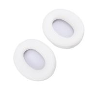 KUIDAMOS Protein Leather Replacement Earpads Soft Comfortable Ear Cushions for Cloud Flight Stinger 2 2 Pcs (White)