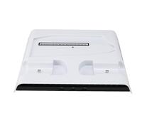 KUIDAMOS RGB Gaming Console Cooling Station with 3 Adjustable Fans for Slim Controllers and Headset Holder, Multi-functional and Efficient Design