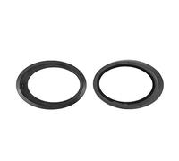 KUIDAMOS Rubber Car Roof Antenna Base Sealing Gasket Set for, Antiwear Durable Replacement for Vauxhall, Opel, 2pcs