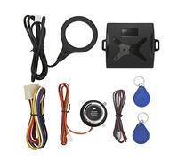 KUIDAMOS Smart Engine Start Stop Button Keyless Go System Car Push Start Ignition Kit for 12V Vehicles, Universal Fit