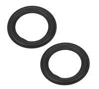 KUIDAMOS Speaker Rubber Edge Durable Repair Part Replacement for Speaker Surround Edge, Ideal for JBL/Swans, Made of Rubber, 4" Black for Home System (5 Inch (135 Pcs))