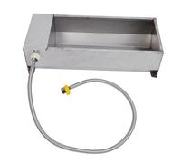 KUIDAMOS Stainless Steel Large Capacity Self Filling Automatic Livestock Water Trough for Chicken Duck Goose Cow Sheep, Rust Resistant Drinking Water Bowl for Farms