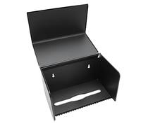 KUIDAMOS Stainless Steel Tissue Box Durable Design for Kitchen Bathroom and Bedroom Storage Solution, 304 Stainless Steel, Easy to Care (4352B tissue box)