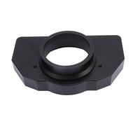 KUIDAMOS Steering Wheel Bracket Bearing Seat Aluminum Alloy Replacement for Enhanced Control for Sim Racing Enthusiasts (Black)