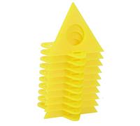 KUIDAMOS Triangular Paint Pad Durable Painting Stand for Woodworking Supplies 10Pcs for Carpenter Tool Foot Pad