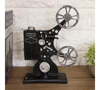 KUIDAMOS Vintage Movie Projector Model Figurine Figure Props Friend Nostalgic Home Decor Resin Material