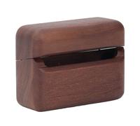 KUIDAMOS Wooden Earphone Case Handcrafted Protective Cover for Freebuds Pro3 Bluetooth Earbuds Travel Safe Premium Walnut