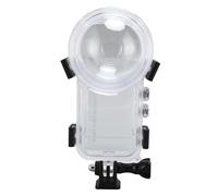 KUIDAMOS X3 Action Camera Dive Housing Scratch Proof Case for 164ft Underwater Sports Adventure, Transparent