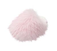 KUIH Faux Fur Slippers Women Warm Cozy Furry House Slippers Ladies Winter Closed Toe Slip On Sliders Fluffy Luxury Plush Slipper Mule Memory Foam Shoes for Home Indoor Bedroom Footwear