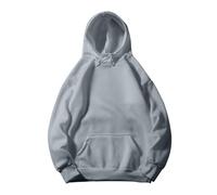 KUIH Hoodies for Women UK Basic Fleece Sweatshirt with Hood Long Sleeve Pullover Sweaters Loose Solid Hoody Essential Hoodie Womens Jumpers Hooded Tops Autumn Winter Tunics Lady Teen Clothes