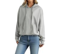 KUIH Hoodies for Women UK Ladies Lightweight Casual Sweatshirt Long Sleeve Pullover Sweaters Solid Basic Jumper Essential Hoodie Womens Hooded Tops Autumn Winter Thermal Fleece Tops Sportwear Gray