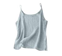 KUIH Vest Tops for Women UK,Cotton Linen Tops Sleeveless T Shirts Summer Tank Tops Tunic Shirts Casual Camisoles Ladies Strappy Cami Swing Top Lounge Ladies Blouses